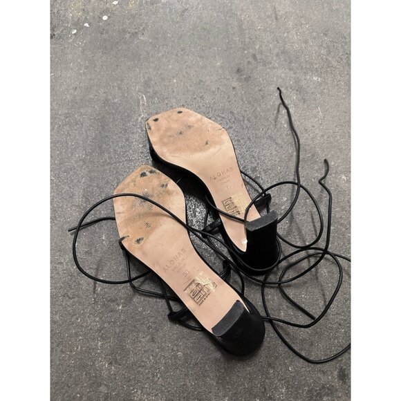 ALOHAS Bellini Sandals Black Leather - Picture 5 of 5